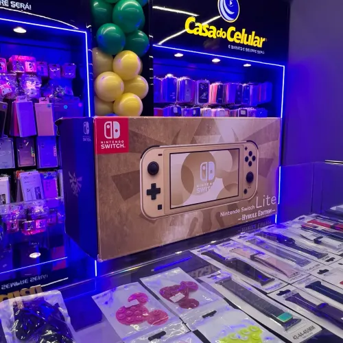 NINTENDO SWITCH EDIÇÃO ZELDA
