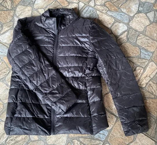 Jaqueta Puffer Feminina Preta - Tam. M