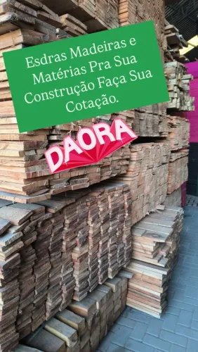 Madeiras de Eucalipto e Pinus e Maderites Para sua obra e reformas