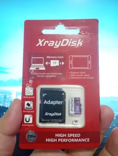 Cartão de memória Xraydisk 256gb Lacrado/Original