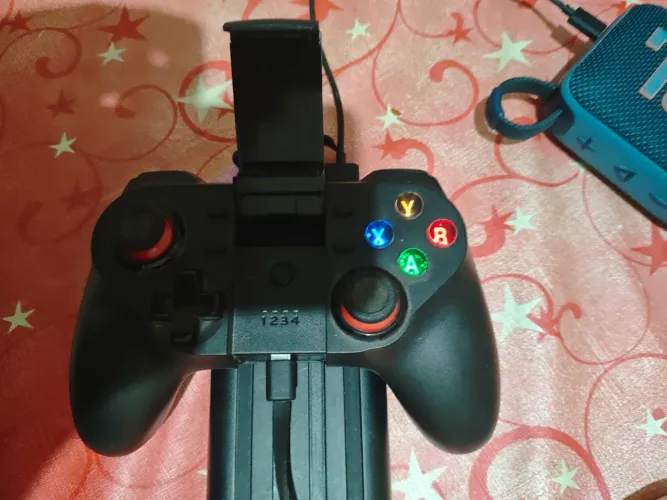 Controle bluetooth+cooler para celular