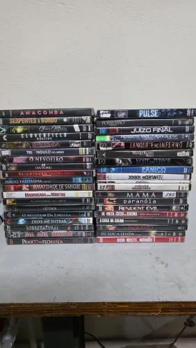 Lote 38 filmes de Terror Originais