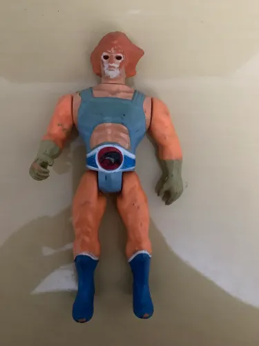 Boneco Lion Thundercats Glasslite Anos 80 Raro Action Figure
