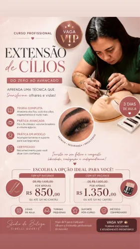 Curso lash design