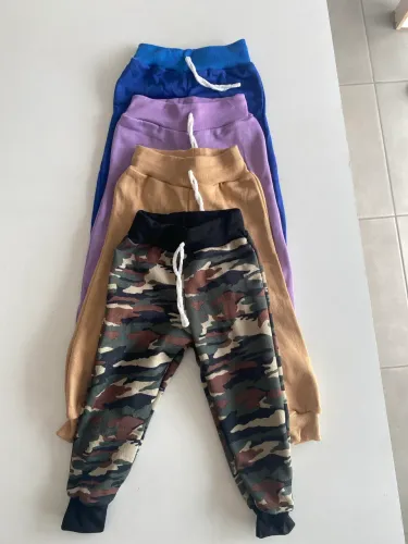 Calça de moletom infantil 2, 4, 6 e 8 anos direto da confecção 