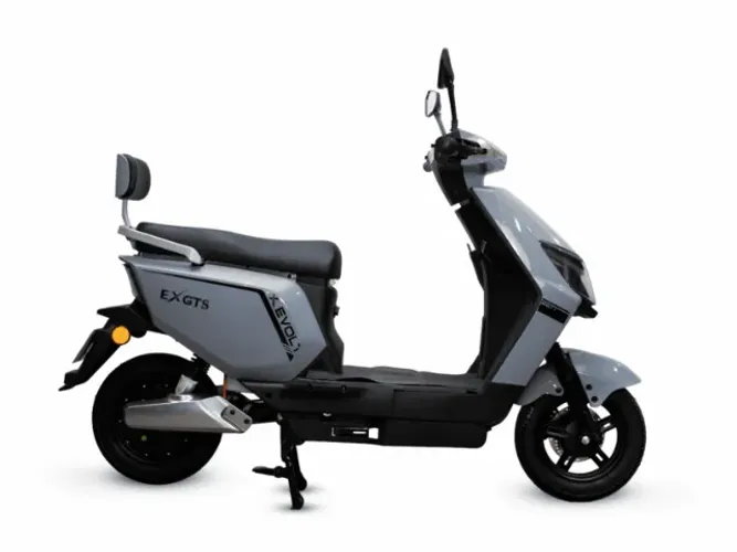 Scooter elétrica EXGTS 1000W Cinza Claro