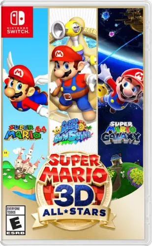 Super Mario 3D All-Stars Nintendo Switch - mídia física