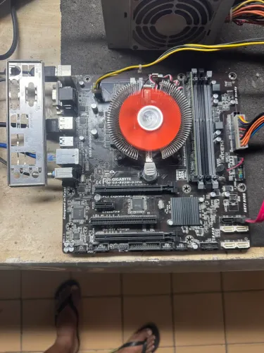 Kit core i5 quarta geração 8gigas placa gamer 