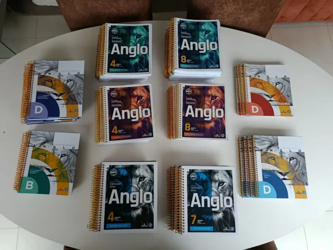 Kit Apostilas Anglo Ensino Médio