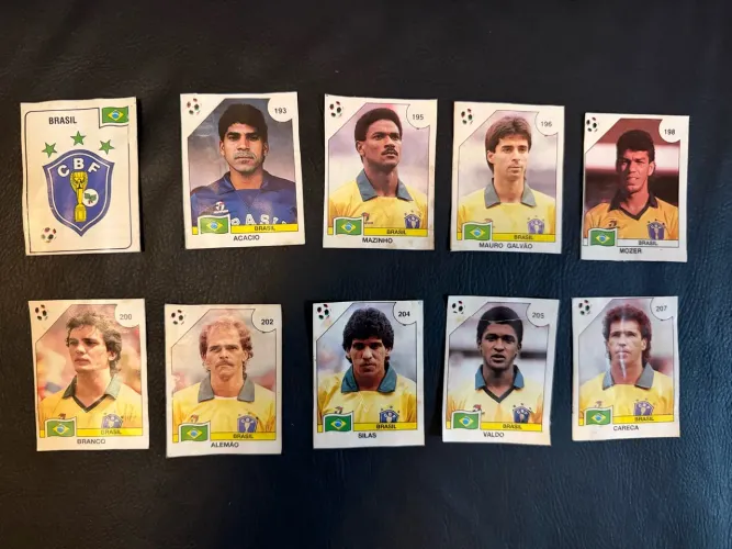 Figurinhas do Brasil - Copa de 90