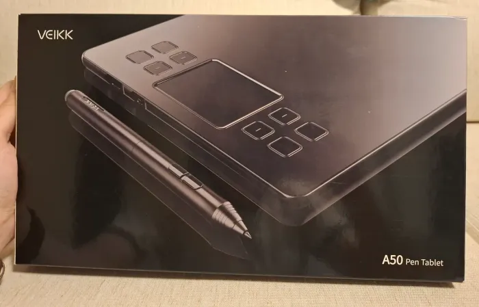 Mesa Digitalizadora Veikk A50 praticamente nova