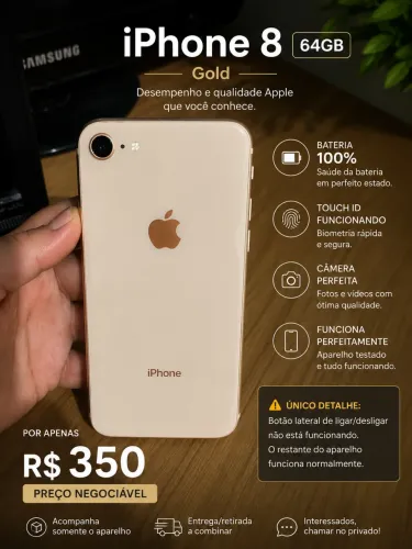 iPhone 8- usado