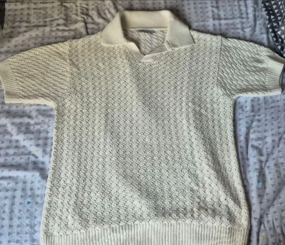 Camiseta Tricô Zara Nova