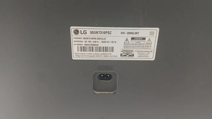 Smart  sucatas  pra retirada  de peças 50"4KUHD