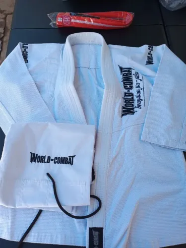 Kimono world combat a1 novo Jiu-Jitsu