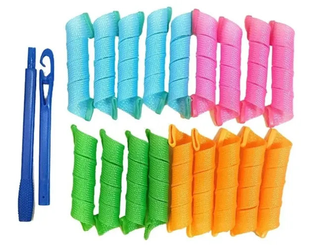 Formador de cacho magic curl 18 rolos Cacheador Cabelo modelador - usado apenas 1 vez