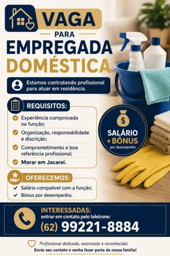 Vaga - Doméstica
