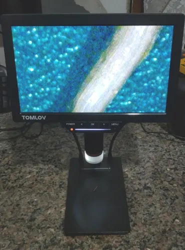 Microscopio Tomlov DM202 10,1 polegas