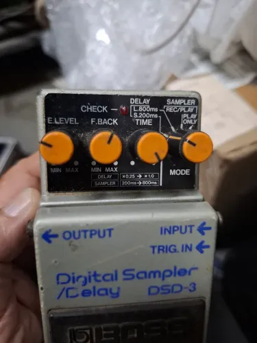 Pedal Digital Delay Dd2 Japan + Sampler ano 1987