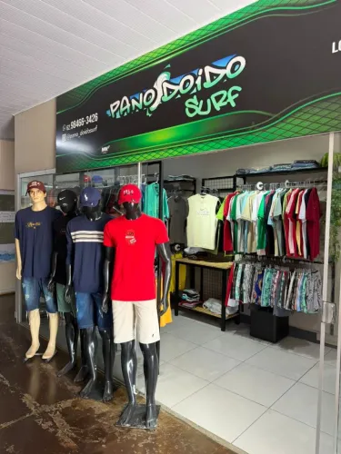 Loja de roupas masculinas, fitness e moda praia 