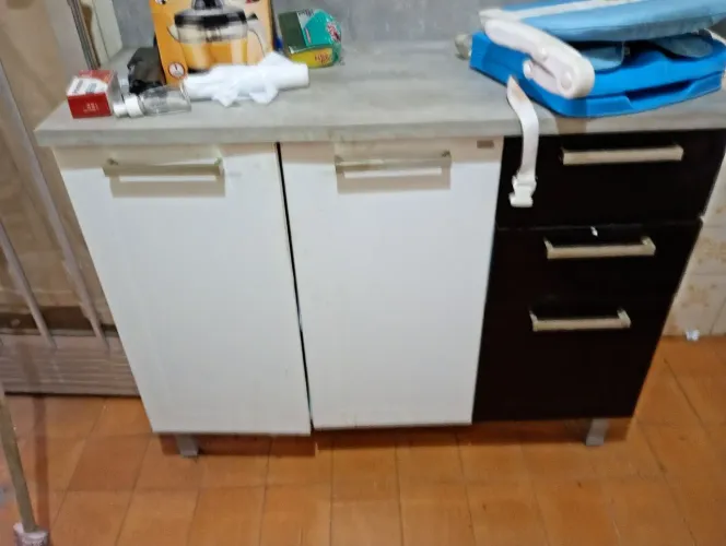 01 armário de cozinha de pe