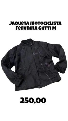 Jaqueta motociclista feminina Gutti M