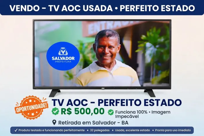 Tv AOC 32 polegadas