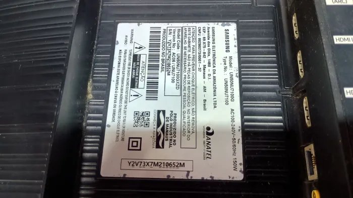 Smart tv Samsung 50 polegadas 100 reais