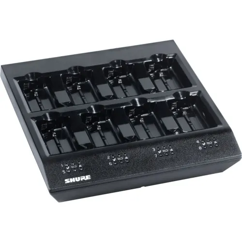 Carregador de Baterias Shure SBC800-BR de 8 Compartimentos
