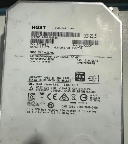 Hd 8tb SAS
