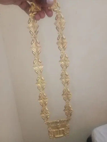 Cordão moeda antiga