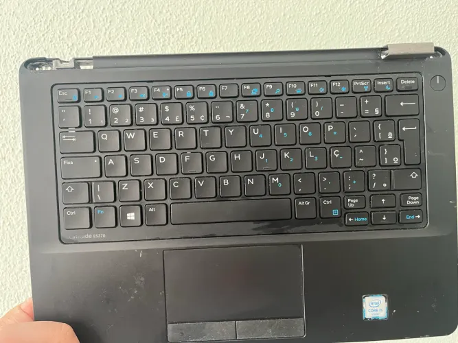 Teclado Com Luz Para Dell Latitude 12 E7270, E5270 Com Ç