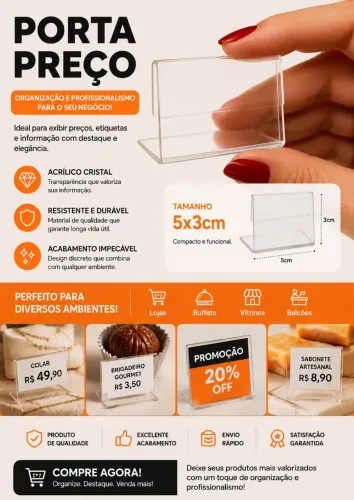Porta preço