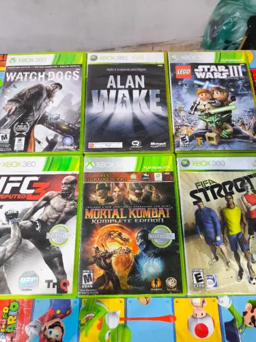 Jogos Xbox 360 consulte valores 