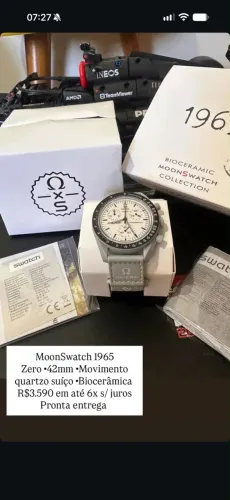 Relógio Omega MoonsWatch