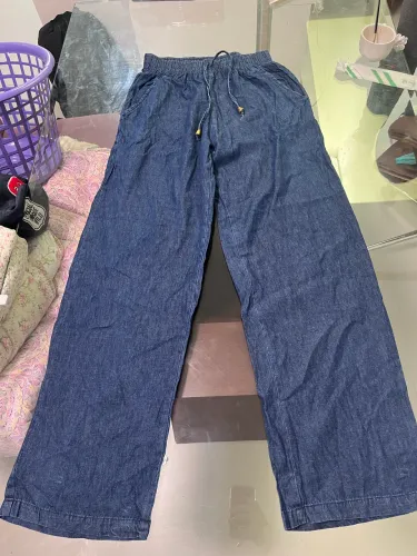 Calça jeans wide