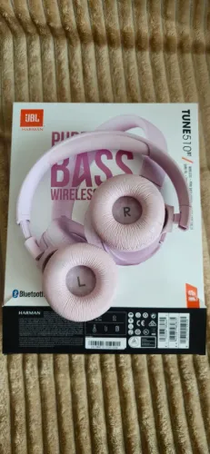 Fones Bluetooth - JBL 510BT - Rosa