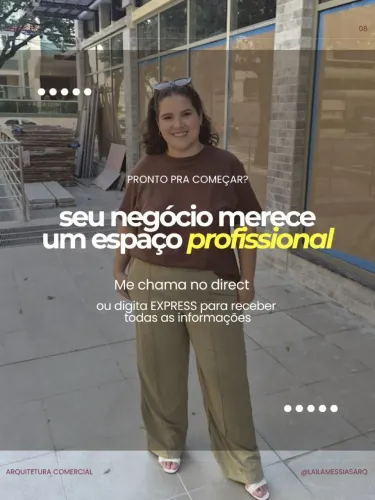 ARQUITETA RESIDENCIAL E COMERCIAL 