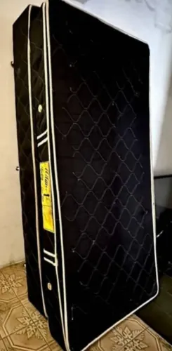 Cama Box de Solteiro com Colchão 