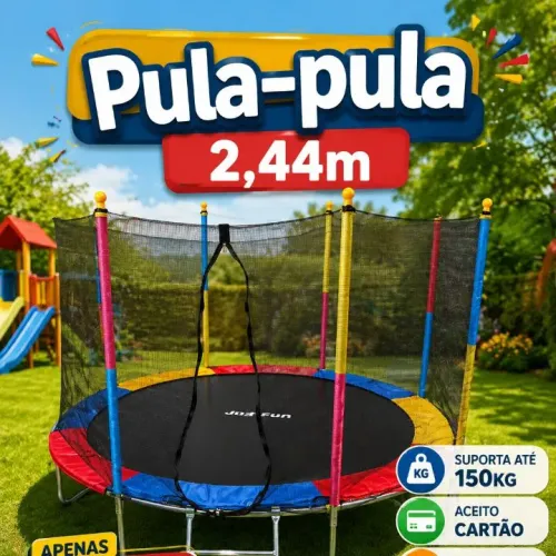 Pula-pula 2,44m novo