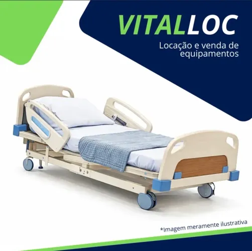 Aluguel de cama hospitalar - Vitalloc