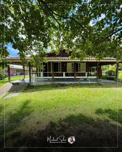 Vendo Chácara em Paço do Lumiar, Área 2.180m², 1 Suíte Externa, Av. Principal