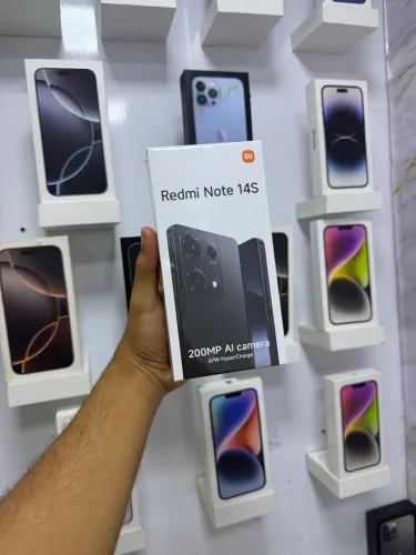 REDMI NOTE 14S 8/256 GB PRETO 