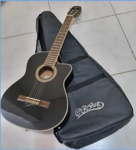 Violão Eagle Elétrico CH800+Capa protetora