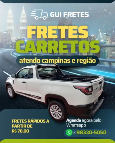 Frete carretos e mudanças