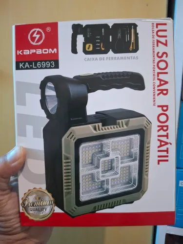 Lanterna solar multiuso