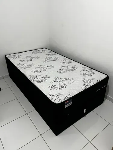 Cama box solteirão COALA NEW CASTLE