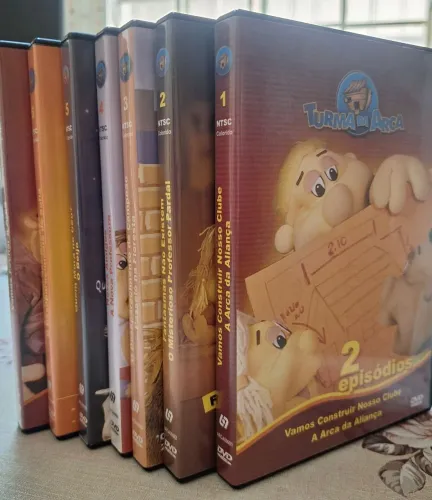 DVDs da Turma da Arca (infantil/cristão