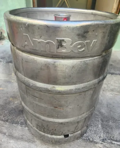 Barril de Chope Inox Ambev 50L - R$400 (2 por R$700) Oportunidade