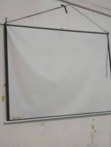 Tela de projeção nova 